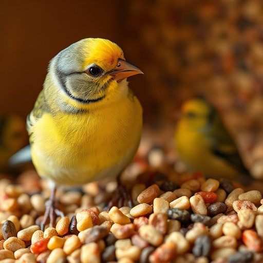 Peanuts in mesh bird feeder bag