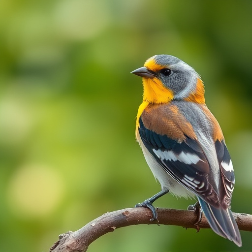 Peanuts offered in mesh bird feeder