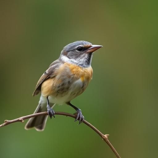 Peanuts scattered for visiting birds