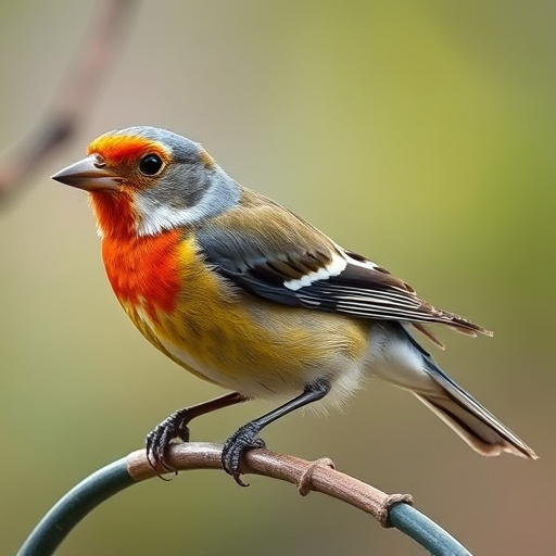 Peanuts scattered for visiting birds