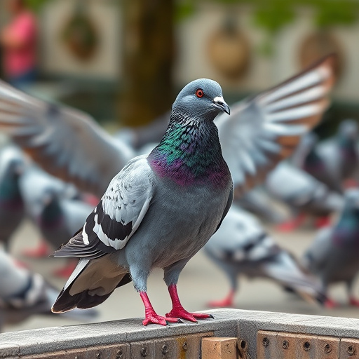 Pigeon unable to access seed tray