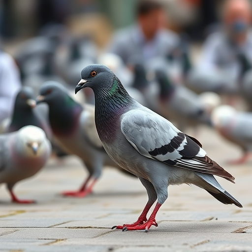 Pigeon unable to access seed tray