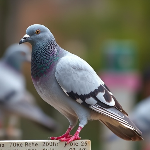 Pigeons excluded by clever feeder design
