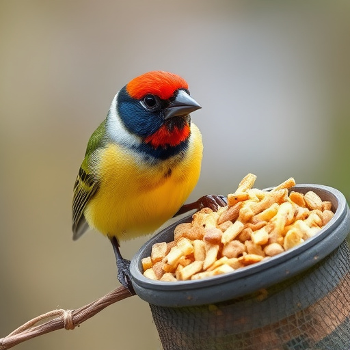 Piles of suet pellets for winter