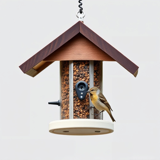 Keep Food Dry: Bird Feeder with Roof's Preservation Power
