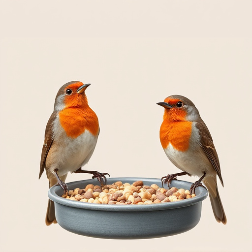 Feed Robins: Mix, Station, Natural Attractants for Garden Birds