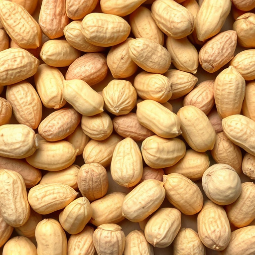 Rustic container filled with bird peanuts