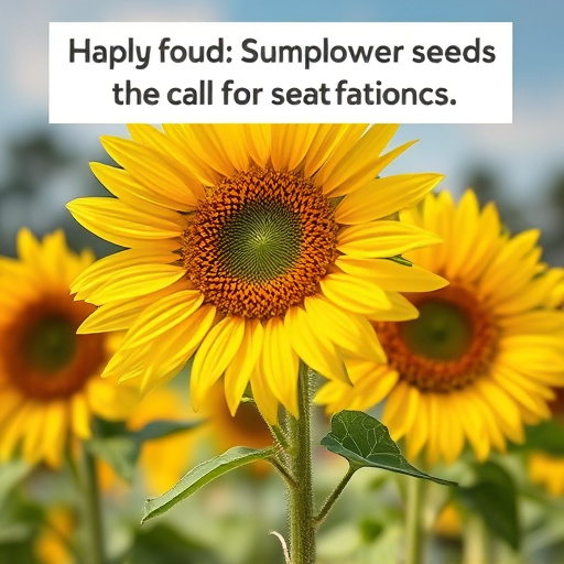 sack of sunflower hearts