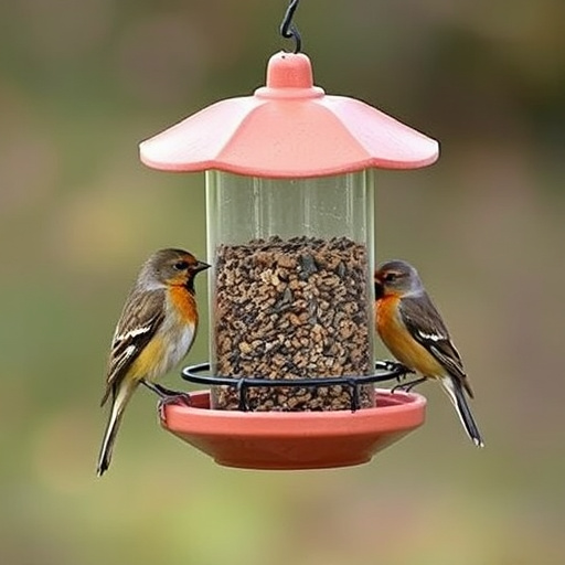 Secure feeder preventing rodent access