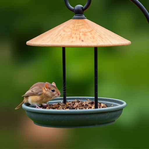 Seed feeder with rodent exclusion features