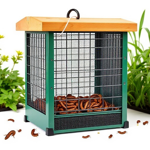 Weatherproof Caged Mealworm Feeder: Outdoor Durability Guide