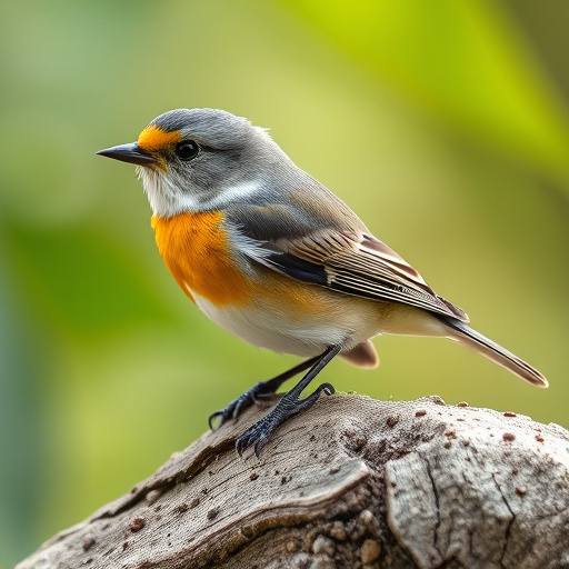 Small bird feeding platform with seed tray