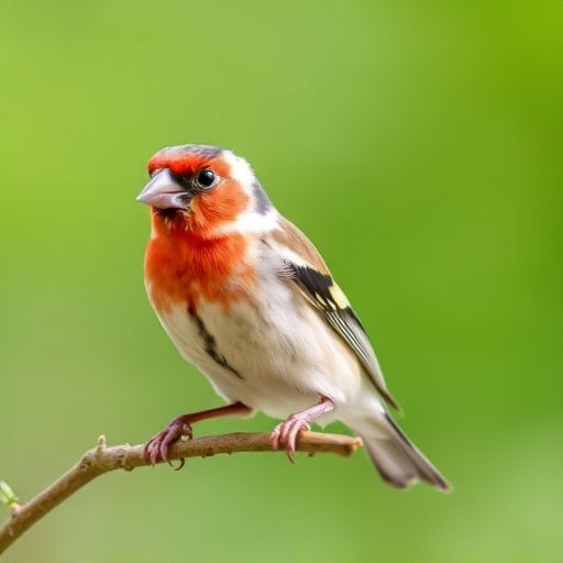 Small birds eating seed from tray