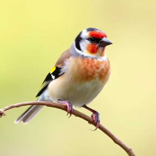 Small birds eating seed from tray