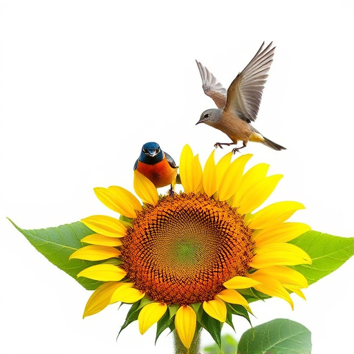 Sunflower Hearts: Boosting Bird Health and Populations Naturally