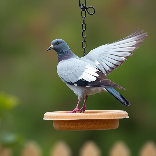 Squirrel and pigeon proof feeder design