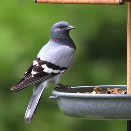 Squirrel and pigeon proof feeder design
