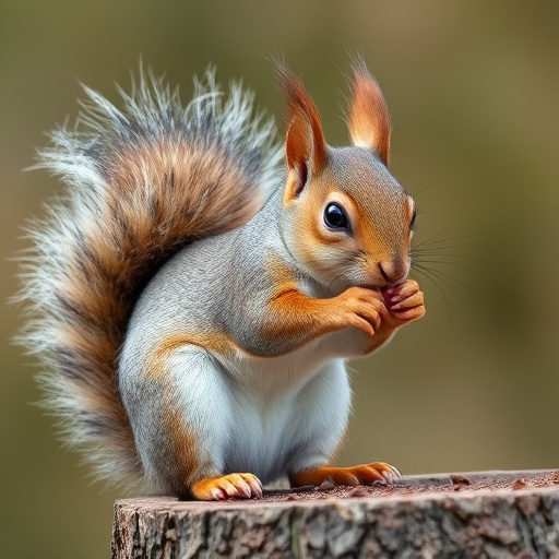 Squirrel-proof feeder with seed compartment