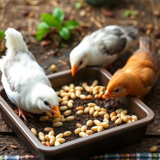 Squirrel-resistant cage over ground seed tray
