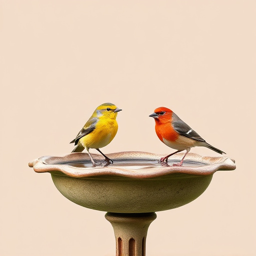 Attract Wild Birds: Choose & Set Up Bird Baths UK