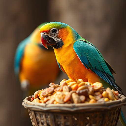 Subscription box with seeds and pellets