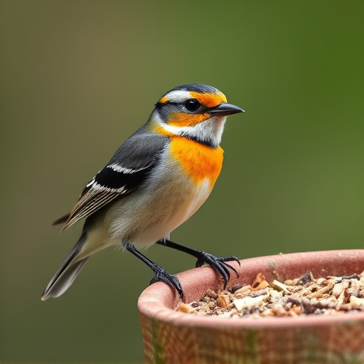 Suet balls in mesh feeder hanging
