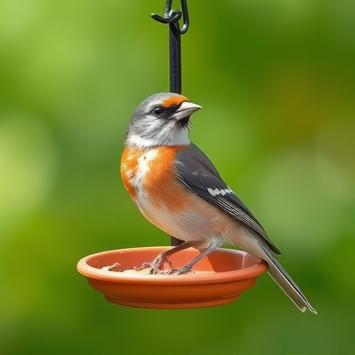 Suet balls stacked inside wire feeder cage