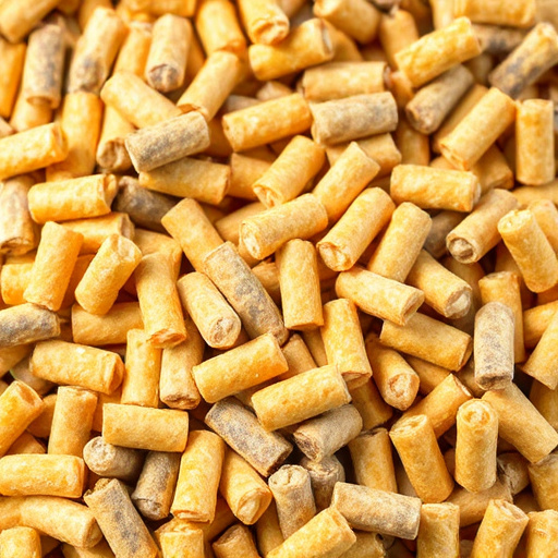 Suet pellets in large storage bags