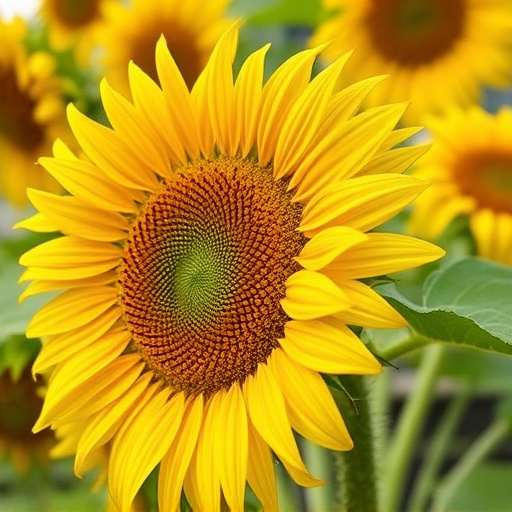 Sunflower hearts in rustic seed container