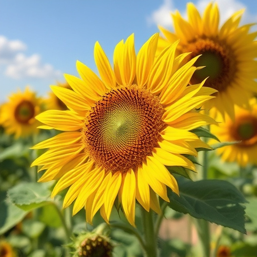 Sunflower hearts in rustic seed container
