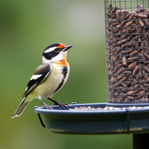 Sunflower seeds and grains mix