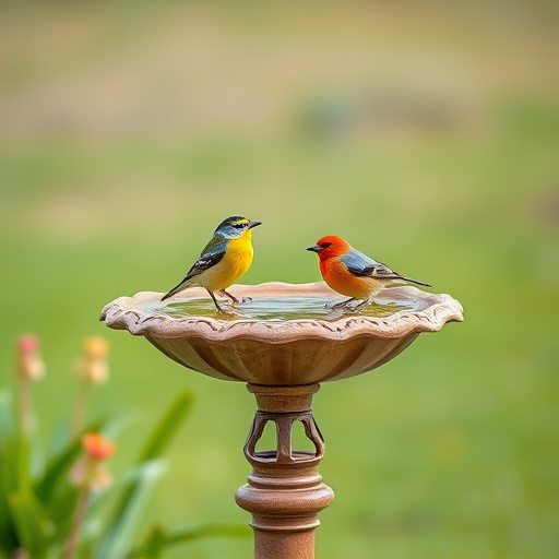 Optimizing Bird Bath Appeal for Garden Birds