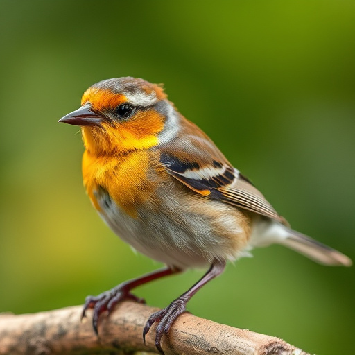 Tiny birds enjoying fresh seed mixture