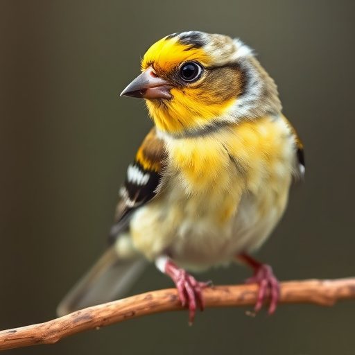 Tiny birds enjoying fresh seed mixture