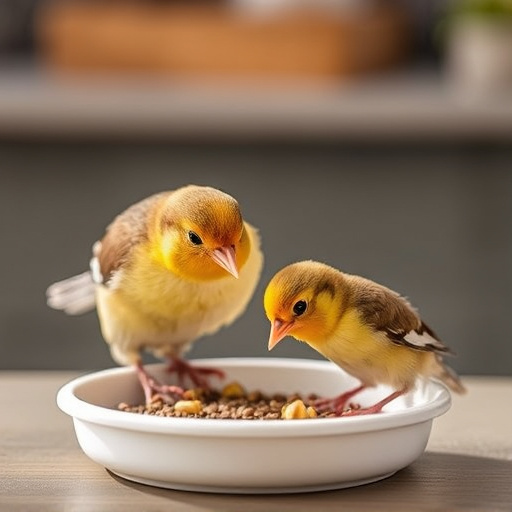 Tray-style feeder catching falling bird seed