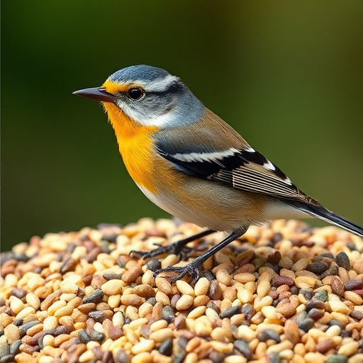 Variety of wild bird seed bags