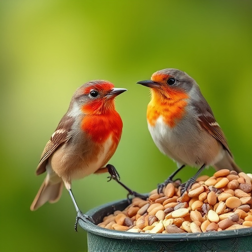 Variety of wild bird seed bags