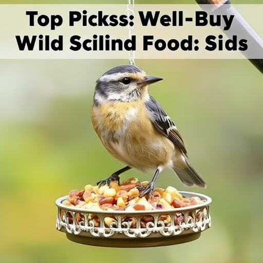 Variety of wild bird seed bags