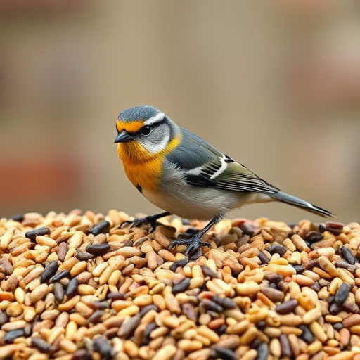 Variety of wild bird seed bags