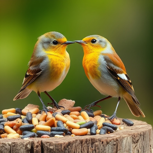 Variety of wild bird seed bags