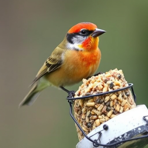 Warehouse full of suet pellet stock