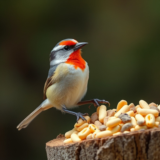 Warehouse full of suet pellet stock