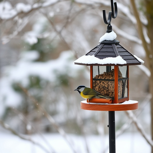 Waterproof feeder with seed storage