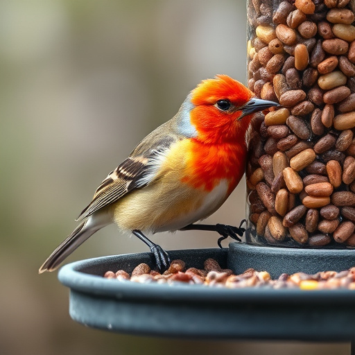 Wide selection of bird feed products