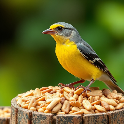 Wide selection of bird feed products