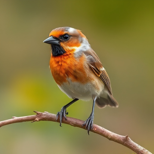 Wild birds eating pumpkin seeds