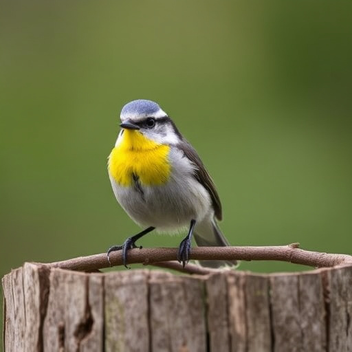 Wild birds gathered around small feeder