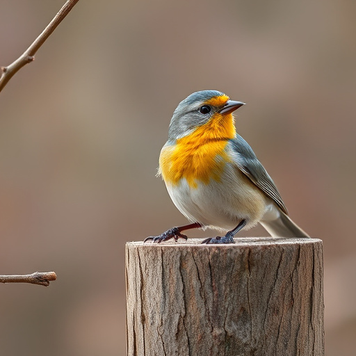 Wild birds pecking at fresh seeds