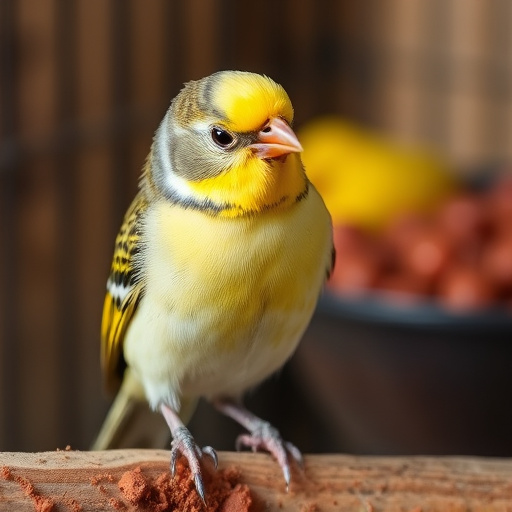 Wooden tray feeder surrounded by finches